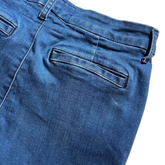 FRANK & EILEEN Wicklow Italian Performance Stretch Denim Jeans - Size 8 - Picture 6 of 11